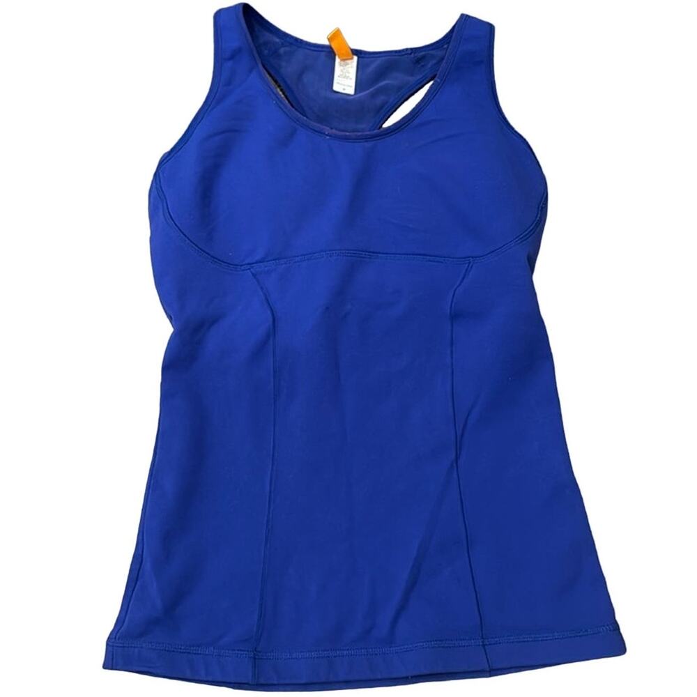 Lucy Women's Perfect Core Racerback Top Cobalt Blue Size M